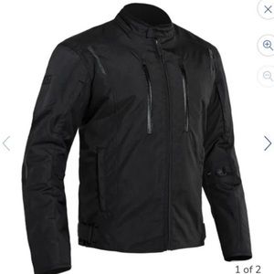 Bilt Motorcycle jacket evolution jacket LARGE padded black mens Bike Ride